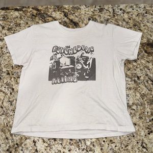 Pacsun - John Galt Psychedelic Aliens T-Shirt- Size small - discontinued